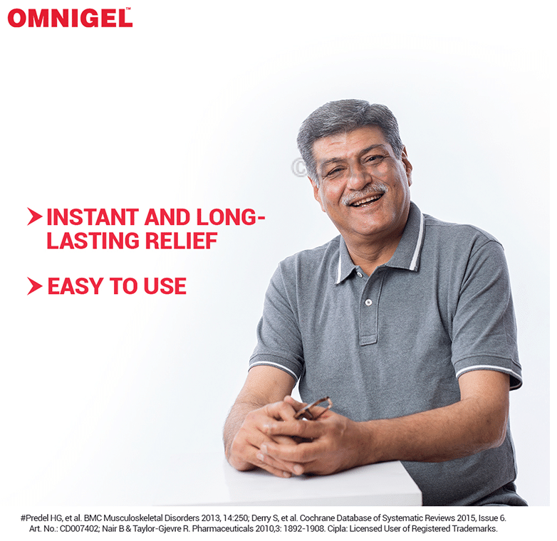 Omnigel | For Pain Relief From Sprain and Strain | Bone, Joint & Muscle Care