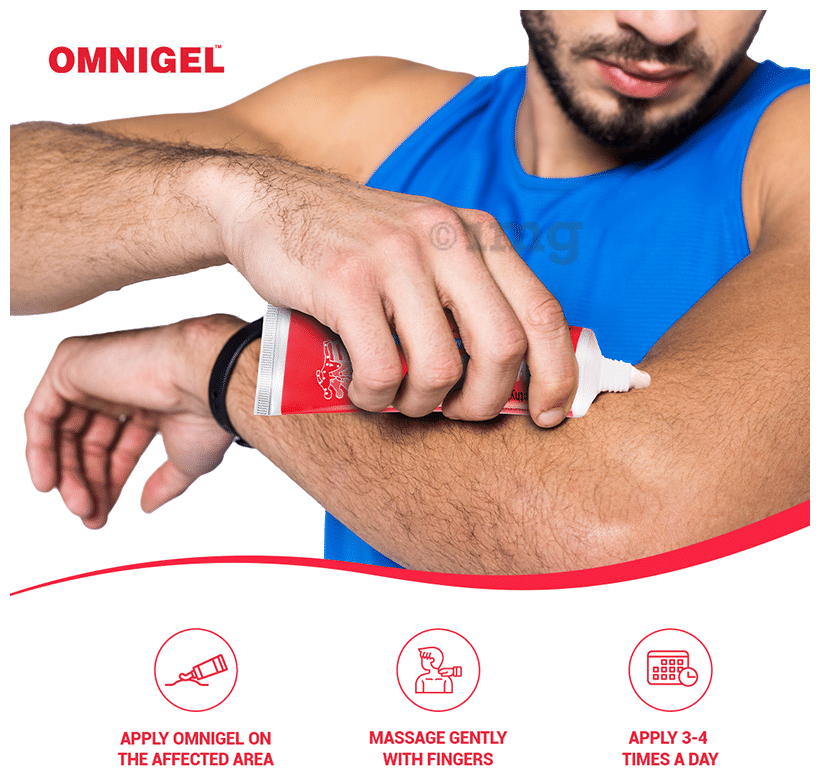 Omnigel | For Pain Relief From Sprain and Strain | Bone, Joint & Muscle Care