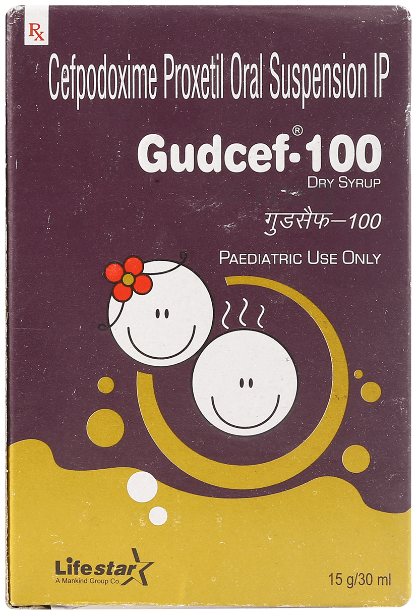 Gudcef 100mg/5ml Syrup