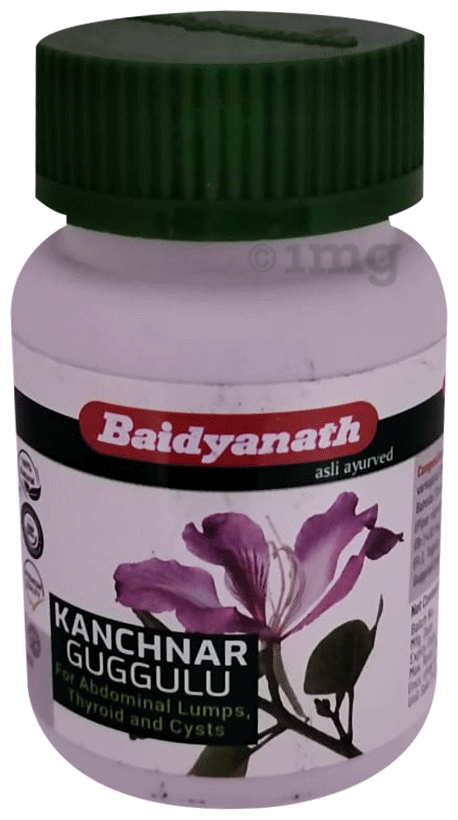 Baidyanath Kanchnar Guggulu Tablet for Thyroid Health