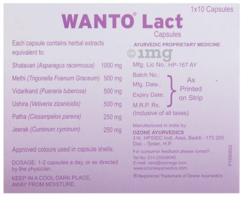 Wanto Lact Capsule