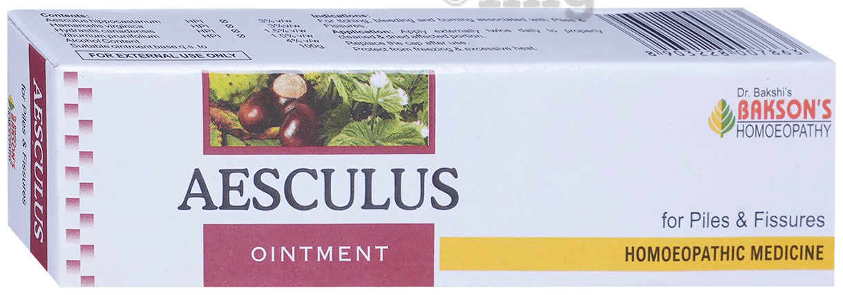 Bakson's Homeopathy Aesculus Ointment