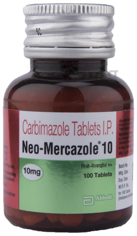 Neo-Mercazole 10 Tablet