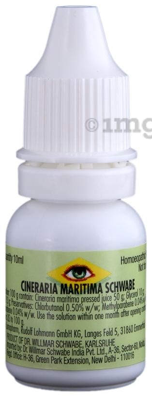 Dr Willmar Schwabe Germany Cineraria Maritima Eye Drop Homeopathic Medicine