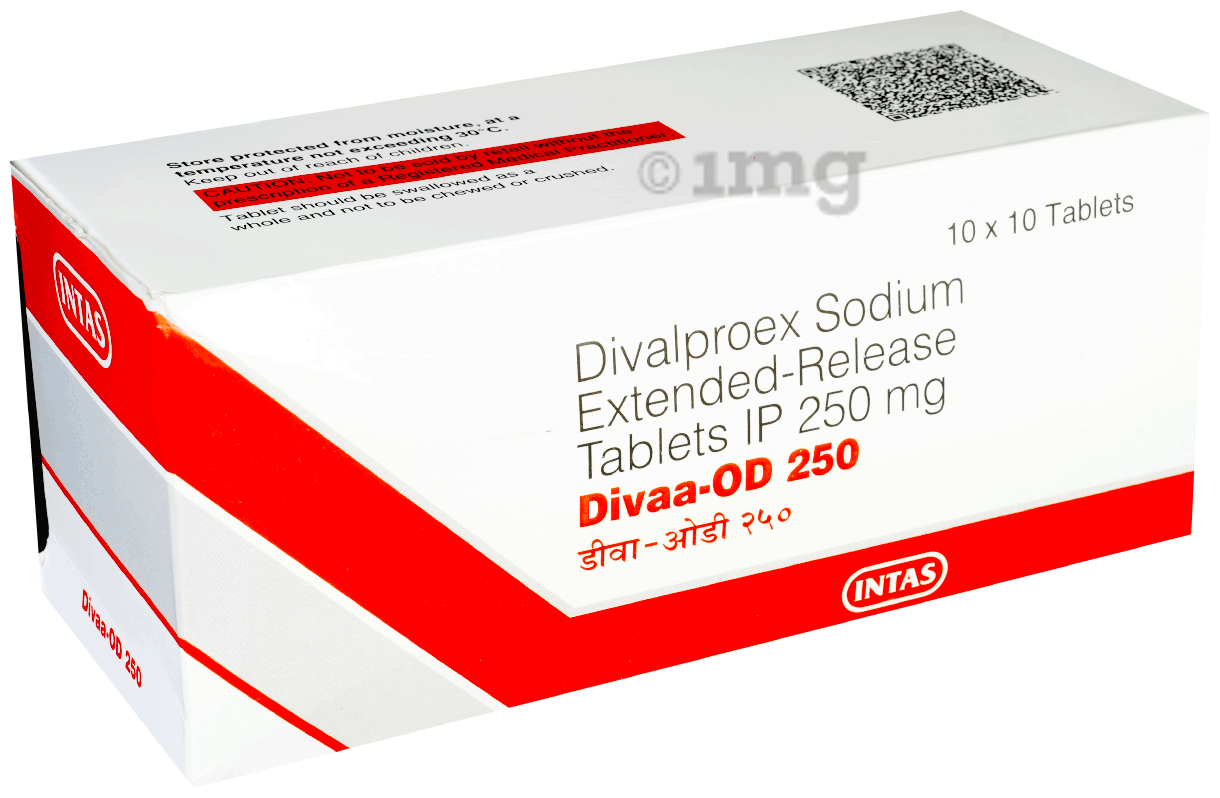 Divaa-OD 250  Tablet ER