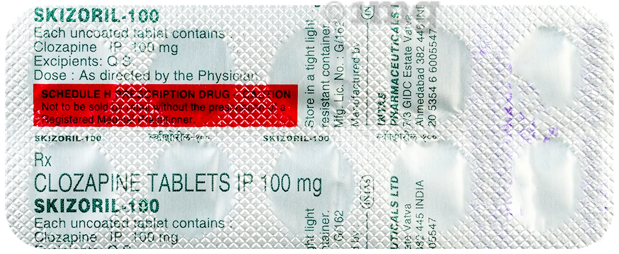 Skizoril 100mg Tablet