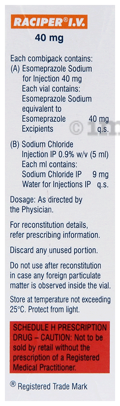 Raciper IV Injection