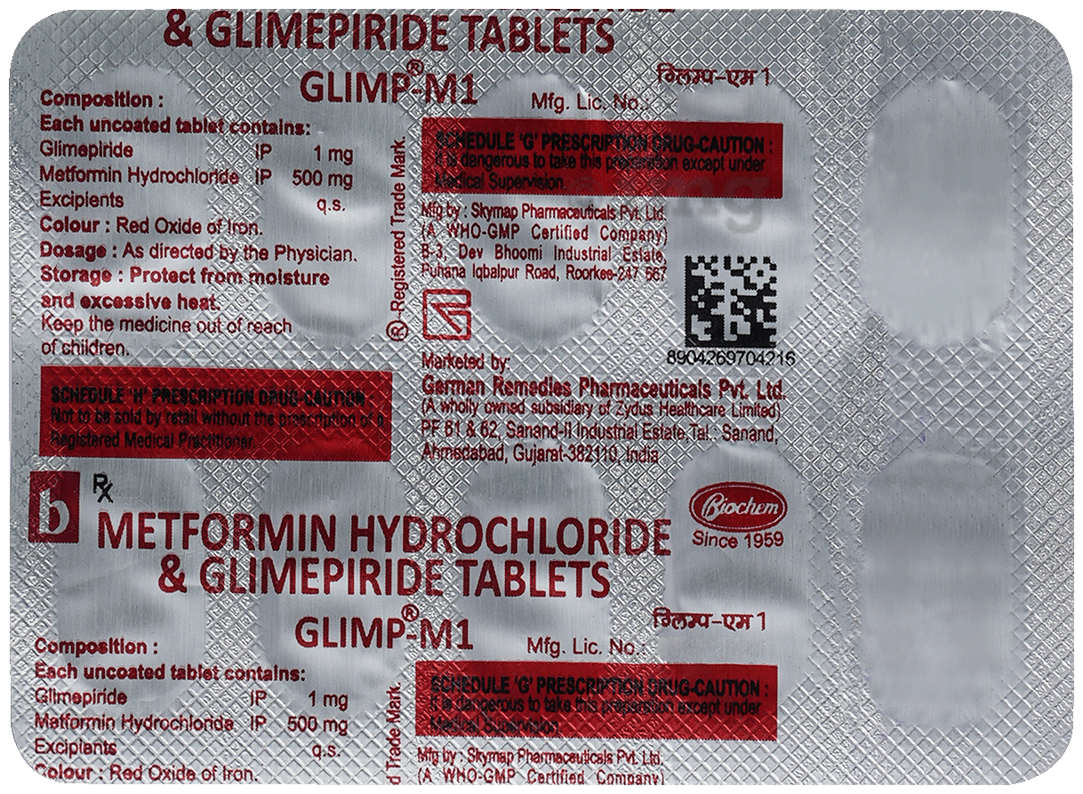 Glimp-M 1 Tablet