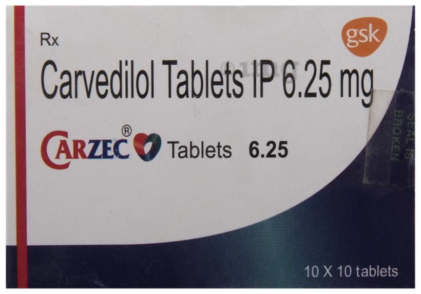 Carzec 6.25 Tablet