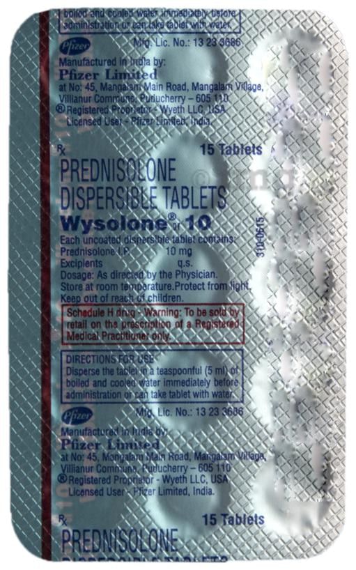 Wysolone 10 Tablet DT