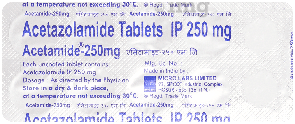 Acetamide 250mg Tablet