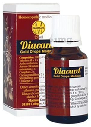 ADEL Diacard Gold Madaus Drop Homeopathic Medicine