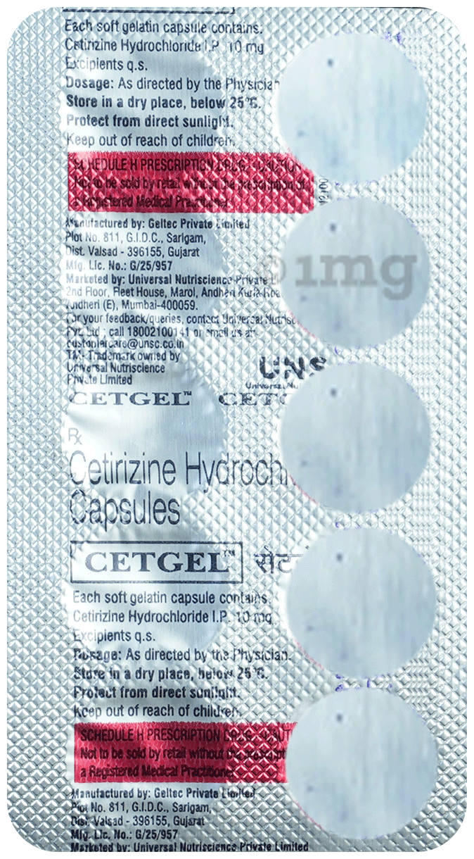 Cetgel Capsule