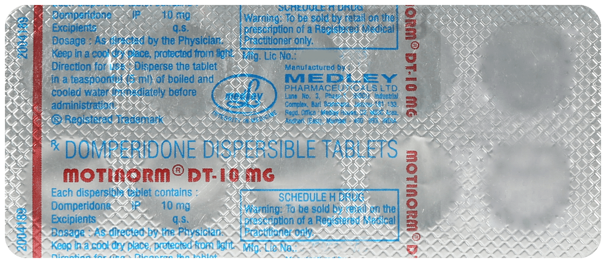 Motinorm DT 10mg Tablet