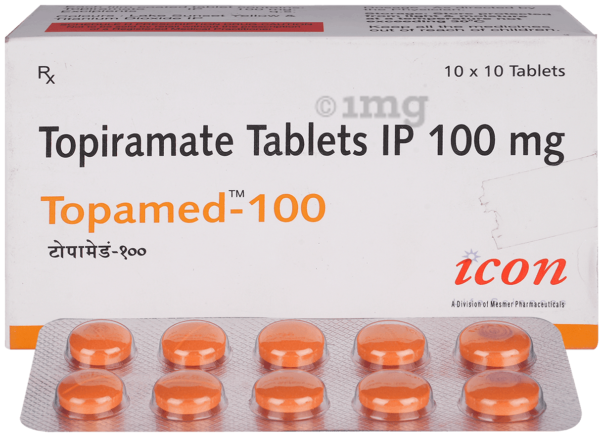 Topamed 100mg Tablet