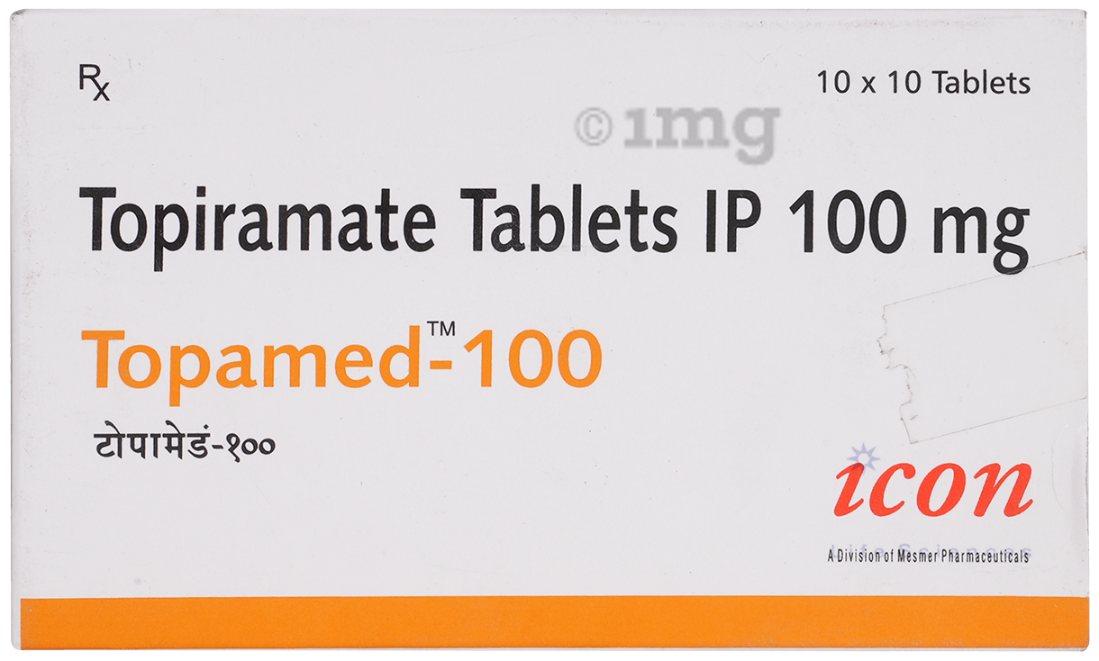 Topamed 100mg Tablet