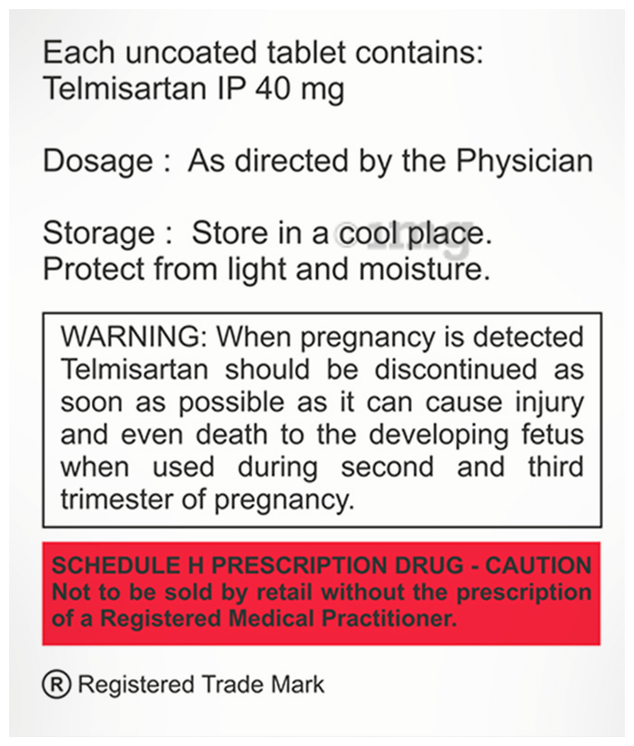 Telong 40mg Tablet