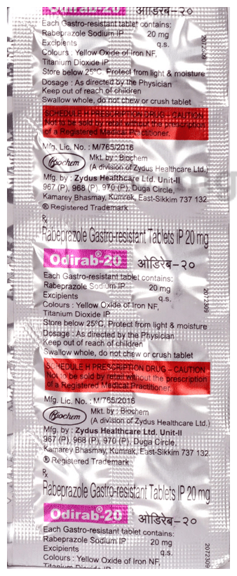 Odirab 20mg Tablet