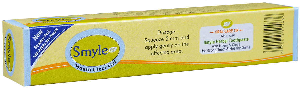 Smyle Mouth Ulcer Gel