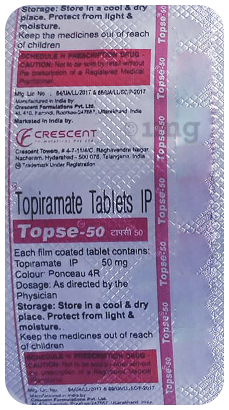 Topse 50mg Tablet