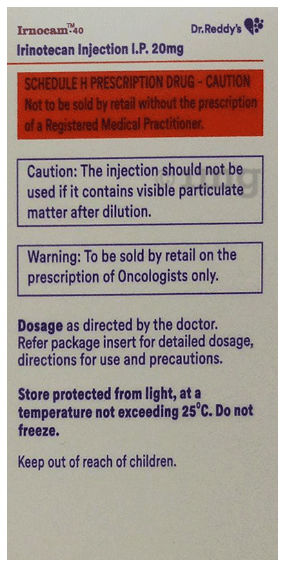 Irnocam 40 Injection