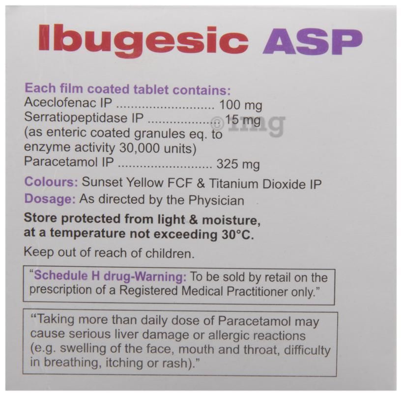 Ibugesic ASP Tablet