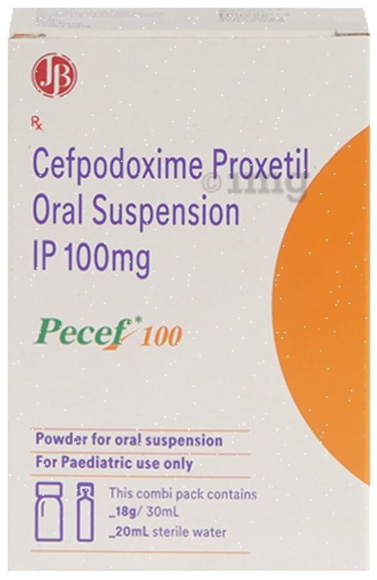 Pecef 100 Powder For Oral Suspension