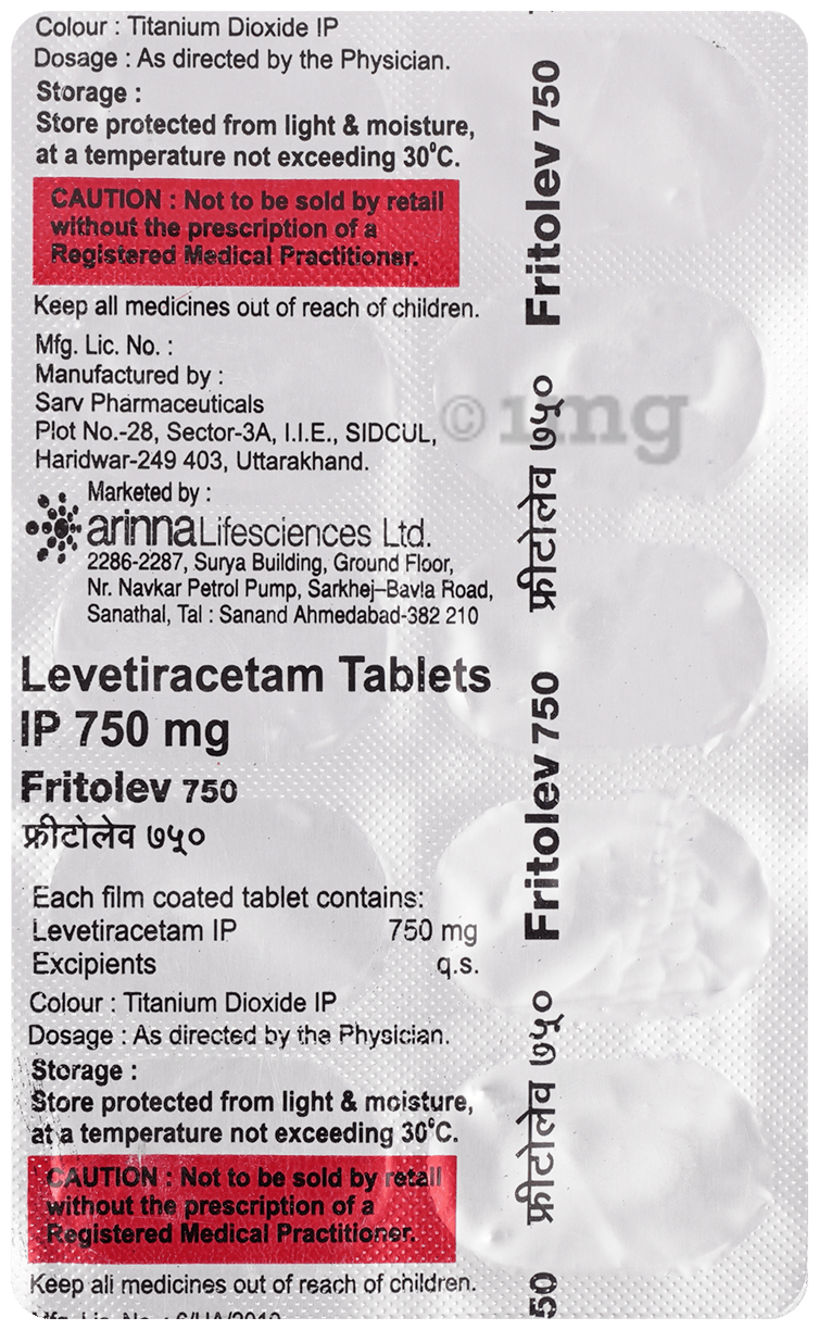 Fritolev 750 Tablet