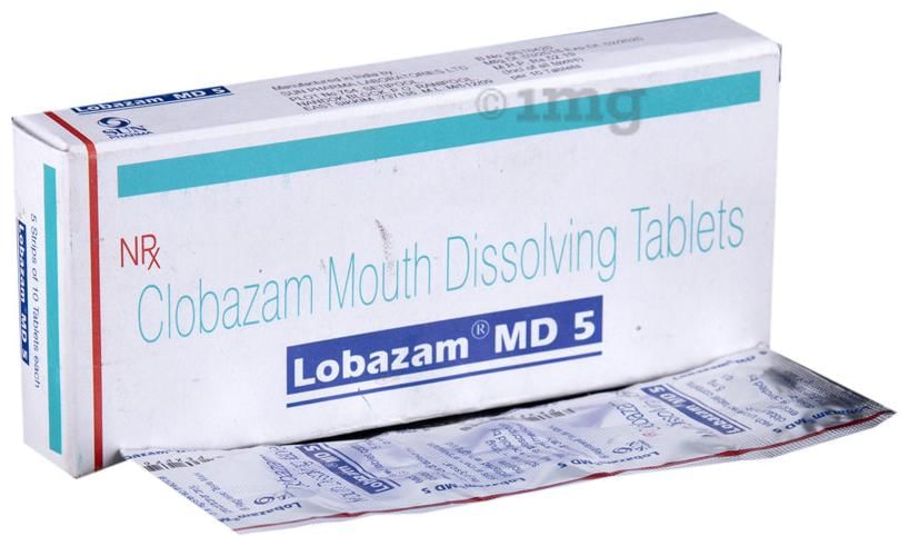 Lobazam MD 5 Tablet