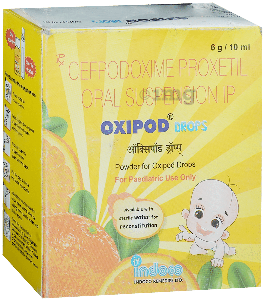 Oxipod 25mg Oral Drops