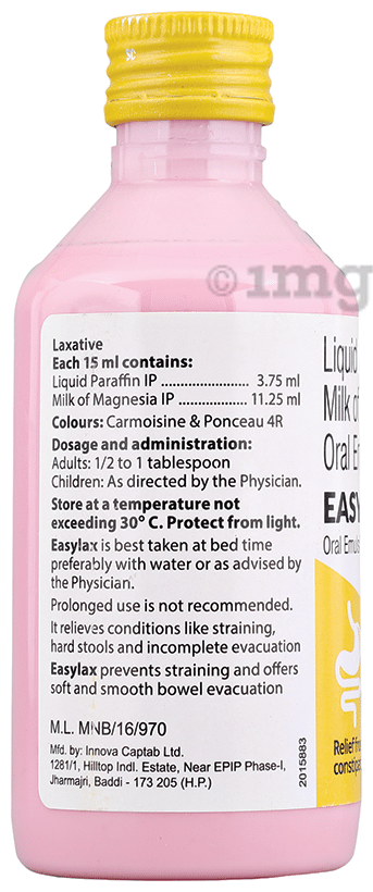 Easylax Oral Emulsion Pineapple Sugar Free