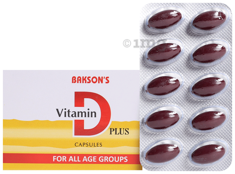 Bakson's Vitamin D Plus Capsule