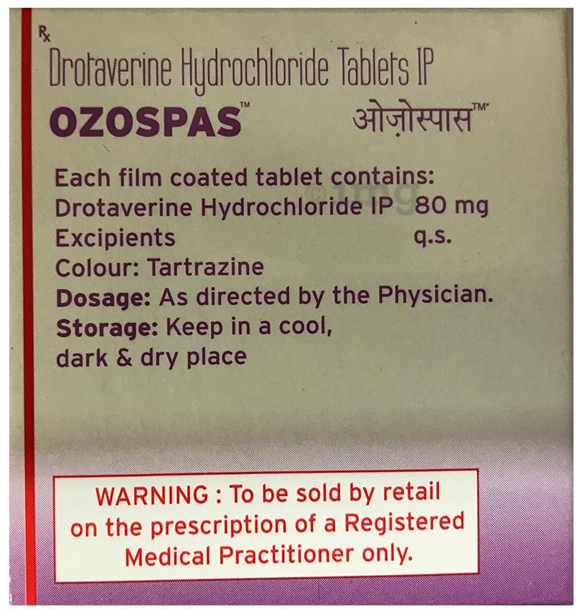 Ozospas Tablet