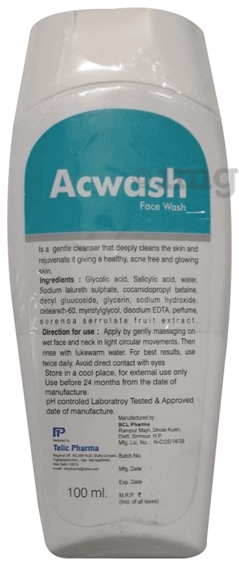 Acwash Face Wash