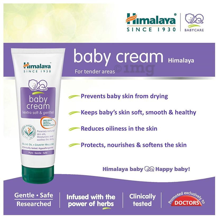 Himalaya Baby Cream | Moisturises & Soothes the Skin |  Extra Soft & Gentle