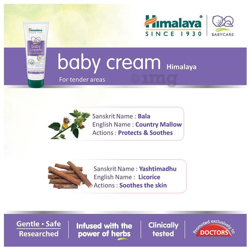 Himalaya Baby Cream | Moisturises & Soothes the Skin |  Extra Soft & Gentle