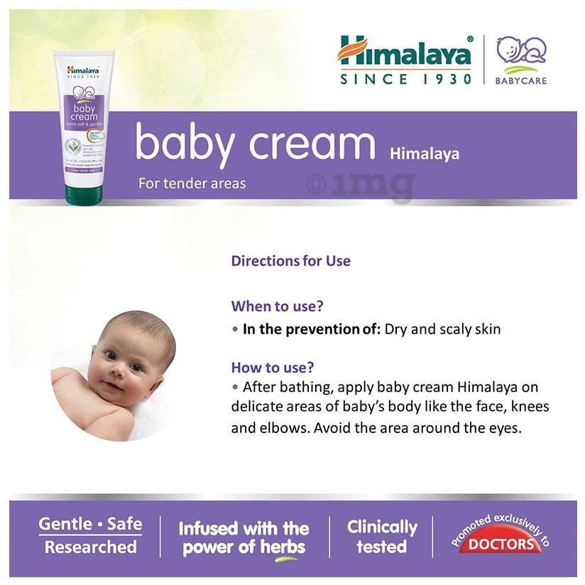 Himalaya Baby Cream | Moisturises & Soothes the Skin |  Extra Soft & Gentle