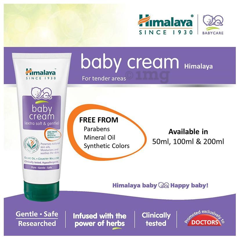 Himalaya Baby Cream | Moisturises & Soothes the Skin |  Extra Soft & Gentle