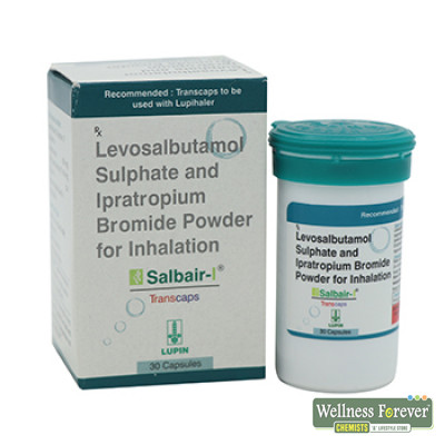 SALBAIR-I TRANSCAP 30CAP Upto 55.00% Off | Wellness Forever