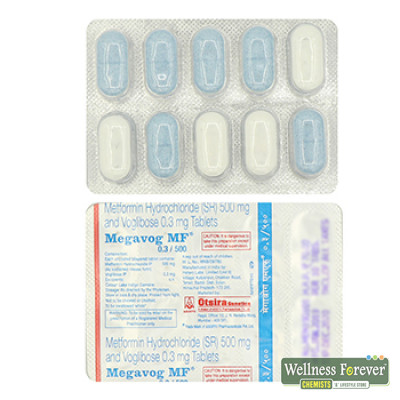 Buy Megavog Mf 0 3 500mg 10tab Online View Uses Review Price Composition Secondmedic