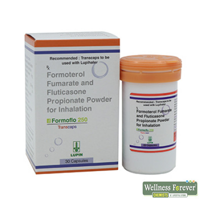 FORMOFLO 250 TRANSCAP 30CAP Upto 15.00% Off | Wellness Forever