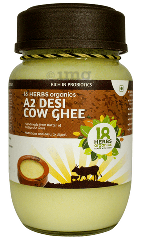 18 Herbs Organics A2 Desi Cow Ghee