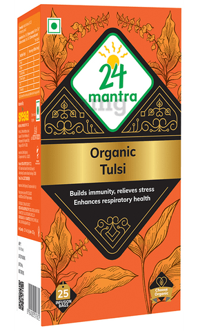 24 Mantra Organic Tulsi Infusion Bag (1.5gm Each)