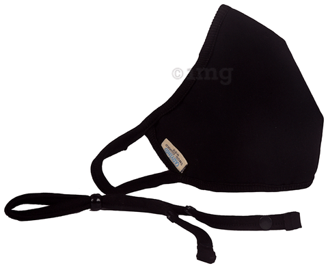 Advind Healthcare Large Black Smog-Guard N99 Pollution Mask