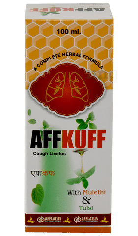 Afflatus Affcuff Cough Linctus with Mulethi and Tulsi