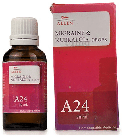 Allen A24  Migraine And Nueralgia Drop