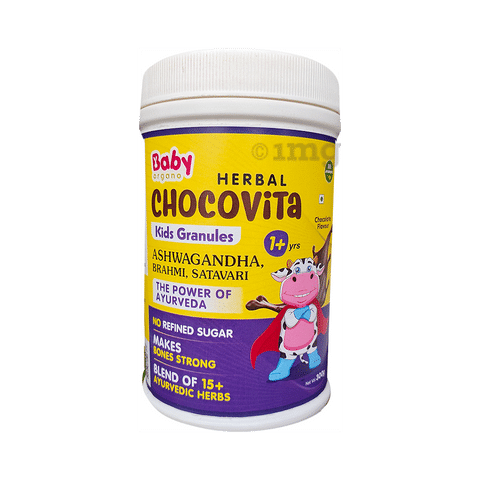 Baby Organo Herbal Chocovita Kids Granules for 1+ Years