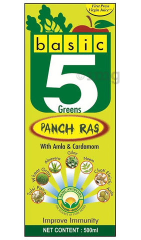 Basic Ayurveda Basic 5 Greens Panch Ras