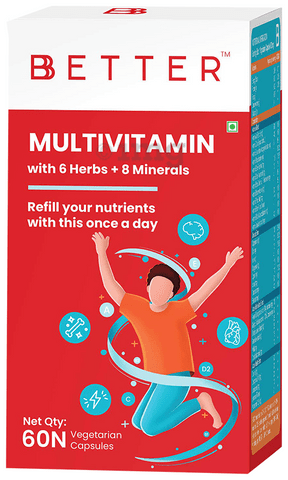 BBetter Multivitamin Vegetarian Capsule