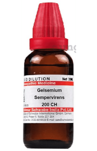 Dr Willmar Schwabe Germany Gelsemium Sempervirens Dilution 200 CH